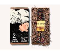 One Pair of Tall Beeswax Spell Candles Dressed with Magical Herbs & Flowers - 2 Count - Hand-Rolled (Hex Removal)