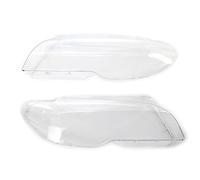 One Pair Transparent Plastic Headlight Covers For Bmw E46 For 3-Series 2 Doors Coupe 03-06 Headlamp Replacement Left & Right Car Front Lens Caps