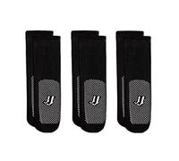 One Pairs of Same Colour Crystal Socks, Ultra Thin, Non-Trace Glued, Non-Slip Massage Base, Short Silk Socks, Transparent Socks with Flat Mouth and Medium Tube, Children's Socks, Special, black, One