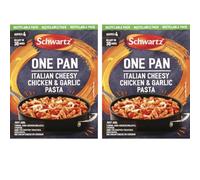 One Pan Italian Cheesy Chicken & Garlic Pasta, Twin Pack 2x32g