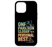 One Parkrun Closer to a Personal Best Runner Running 5k Case for iPhone 12 Pro Max