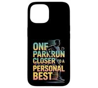 One Parkrun Closer to a Personal Best Runner Running 5k Case for iPhone 15