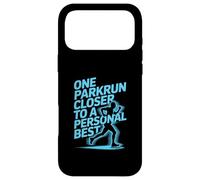 One Parkrun Closer to a Personal Best Runner Running 5k Case for iPhone 17 Pro Max