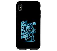 One Parkrun Closer to a Personal Best Runner Running 5k Case for iPhone XS Max