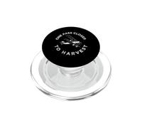 One Pass Closer To Harvest Crop Duster Pilot Farming PopSockets PopGrip for MagSafe