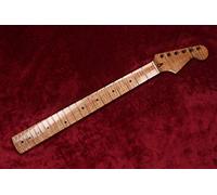 One pc flame maple electric guitar neck in Nitro paintting