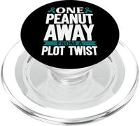 One Peanut Away - Anaphylaxis Warning PopSockets PopGrip for MagSafe