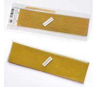 ONE PIECE: 1,8 mm thickness x 45 mm x 170 mm. Foam adhesive Pre-cut in 20 units