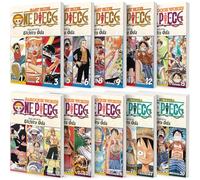 One Piece 3-in-1 Edition 10-book Manga Set 1-10: Vol. 1-30 by Eiichiro Oda