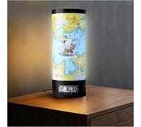 One Piece 3D Night Light, Table Lamp with 3 Brightness Levels, Portable, White Coloured & Dual Powered The World Map LED Light for Bedroom & Desks, Manga Living Room Decor, Anime Gifts (Multi Map)