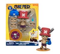 One Piece Actionfigur Tony Chopper, 10 cm, mit 6 Zubehörteilen, enthält austausc