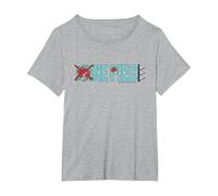 One Piece Arlong Badge Anime T-Shirt, Women's Plus, Heather Grey, 4X