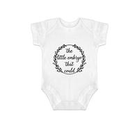 One-Piece Baby Bodysuit Summer Outfit Clothes Short Sleeve The Little Embryo That Could Organic Baby Clothes Newborn-24 Months