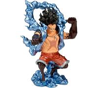 One piece BANPRESTO Figure Statue 19cm Luffy GEAR4 King of Artist II Snakeman B