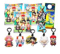 One Piece Blind Bag Party Favors Set - Bundle with 3 One Piece Figural Bag Clips Plus Bookmark, More | One Piece Wano Arc Series 5 Blind Bag Figures for Kids, Boys, Girls