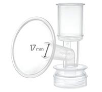One Piece Breast Shield Flange for Ameda Breast Pumps (XX-Small (17mm))