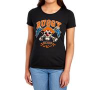 One Piece Buggy Collegic Skull Womens T-Shirt, Black, XXL