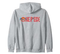One Piece Buggy The Clown Pirate Logo Zip Hoodie