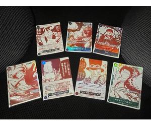 ONE PIECE Card Game 3rd Anniversary Campaign Promo Card Seven Types Complete Set