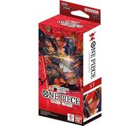One Piece Card Game ST-23: Red Shanks Starter Deck - French Version - Contains 1 Booster of OP11 - Lightning Fists