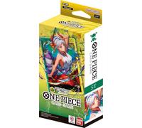 One Piece Card Game ST-28: Green/Yellow Yamato Starter Deck - French Version - Contains 1 Booster of OP11 - Lightning Fists