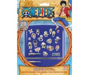 One Piece Chibi Fridge Magnet (Pack of 20) One Piece Multicolor