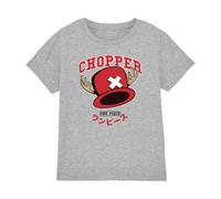 One Piece Chopper Hat Collegic Kids T-Shirt, Athletic Heather, 12-13Y