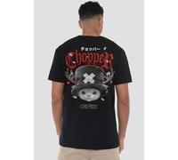 One Piece Chopper Heavy Metal (Back Print) T-Shirt, Black | Size: Small One Piece Black S