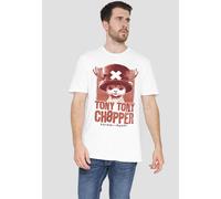 One Piece Chopper Tonal Portrait T-Shirt, White | Size: Medium One Piece White M