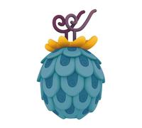 One Piece Devil's Fruit FISH FISH Eaten by Kaido Blue Dragon - Collector's Lamp - Height 18 cm - Light Blue