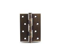 One Piece-Dooroom Brass Thick Bearing Hinges 4 X3 X3mm 5 X3 X3mm Solid Wood Door Mute with Screws 1Pcs(AB,4 inch)