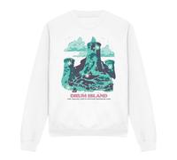 One Piece Drum Island Winter Wonderland Poster Unisex Sweatshirt, White, X-Large