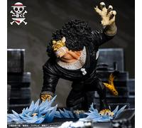 One Piece Duel Memories Ichibansho Rob Lucci Figure - Anime Collectible Statue