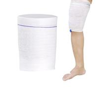 One Piece Elastic Catheter Sleeves Leg Bag Thoughful Design Urine Drainage Bag Cover Adjustable Strap Washable Urinary Drainage Covers for Legs