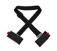 One Piece Elastic Ski Bands Velcro Strap Nylon Soft Snowboard Back Shoulder Strap Comfortable Ski Boot Carrier Strap for Adults Skiing Accessories