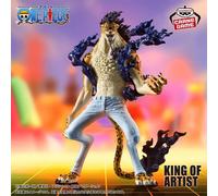 One Piece Figure Rob Lucci King Of Artist Awakening Ver. Banpresto New 19Cm