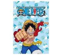 One Piece Fleece Monkey D. Luffy Blanket Multicoloured (150Cm X 100Cm)