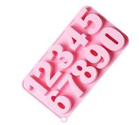 One Piece Flexible Alphabet Silicone Mould Set Non-Stick Chocolate Fondant Candle Mould DIY Funny Letters Numbers Mold for DIY Baking Cake, Decoration