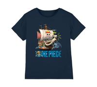 One Piece Going Merry Doodles Kids T-Shirt, Navy, 9-11Y