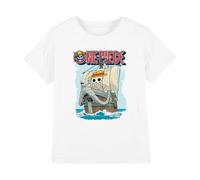 One Piece Going Merry Kids T Shirt, White, 12-13