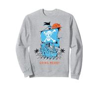 One Piece Going Merry Ship Straw Hat Pirates Monkey D Luffy Sweatshirt