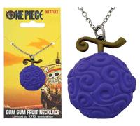 One Piece Gum Gum Devil Fruit Necklace Fanattik