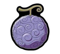 One Piece Gum Gum Fruit Unisex Cushion Multicoloured 100% Polyester 40 x 40 cm Anime Fan Merch TV Series