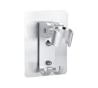One Piece Heavy Duty Bracket Shower Head Holder Durable Height Adjustable Shower Holder Smooth Edge Wall Mount Shower Bracket for Shower Head