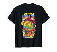 One Piece I Survived Party's Bar T-Shirt, Men, Black, Medium