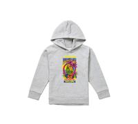 One Piece I Survived Party'S Bar Youth Kids Pull-Over Hoodie, Athletic Heather in Grey | Size: 7-8 Years One Piece Grey 7-8 Years