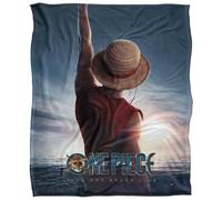 One Piece Into The Grand Line Poster Silky Touch Super Soft Throw Blanket 152 X 127 Cm