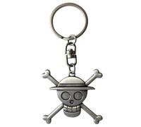 ONE PIECE - KEYCHAIN 3D SKULL LUFFY X4