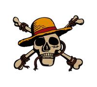 One Piece Limited Edition Jolly Roger Metal Medallion One Piece Multicolor