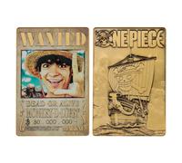 Limited Edition Wanted Poster Collectible Metal Ingot One Piece Metallics One Size
